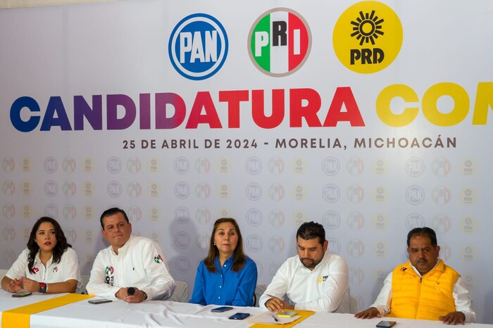 Los candidatos no dicen que renuncian por amenazas porque los matan: PRI-PRD-PAN