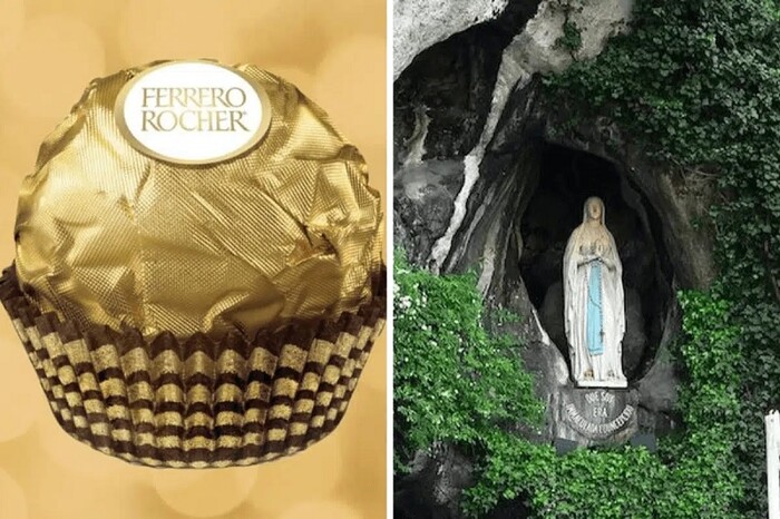 Los chocolates Ferrero Rocher y su vínculo con la Virgen de Lourdes