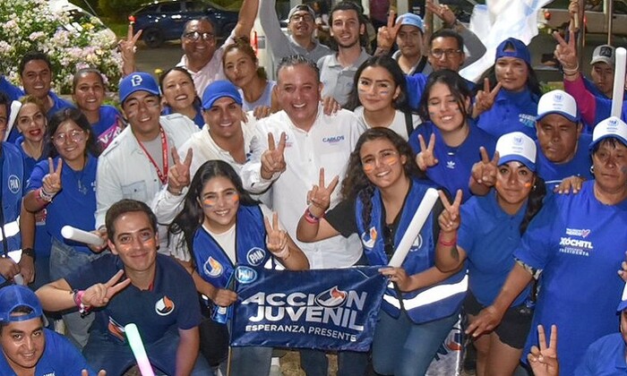 Los jóvenes respaldan proyectos con visión de un mejor futuro: Carlos Quintana