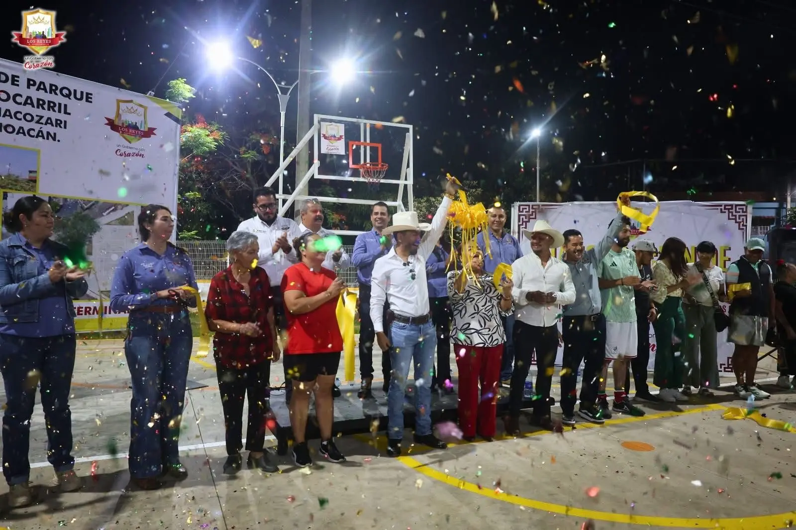 Los Reyes avanza con recuperación de espacios públicos; inaugura Humberto Jiménez obras en el Parque Ferrocarril en Héroes de Nacozari