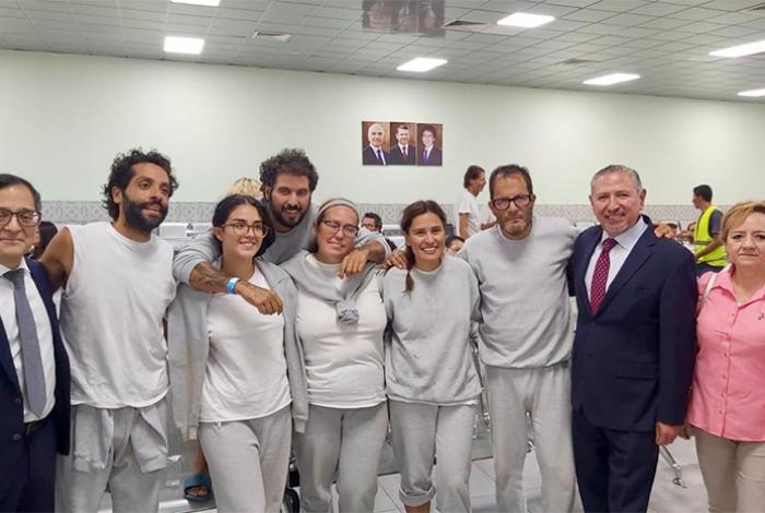 Los seis mexicanos retenidos por Israel en la flotilla humanitaria inician su repatriación