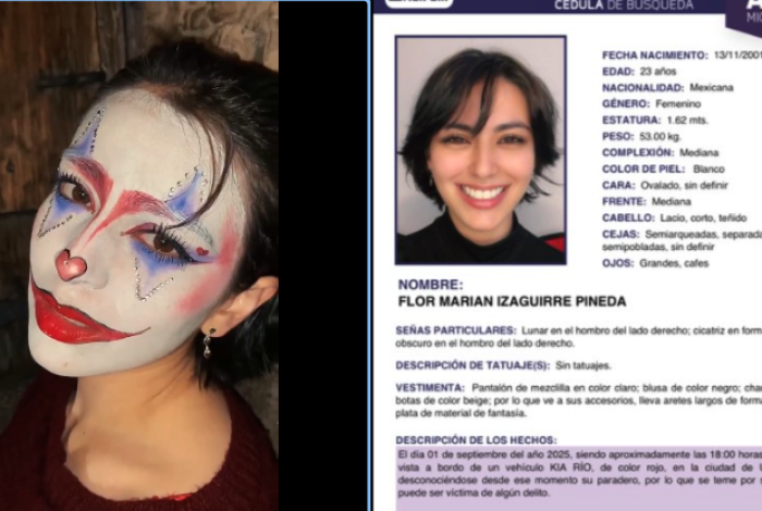 #ÚLTIMAHORA | Declaran muerte cerebral de Flor Marián Izaguirre, la influencer desaparecida y después encontrada en Morelia