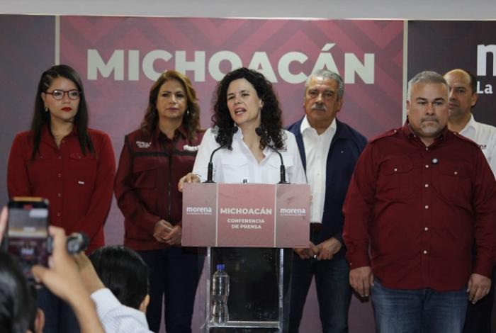 Luisa María Alcalde visita Morelia para convocar a michoacanos a los comités que se realizan cada domingo