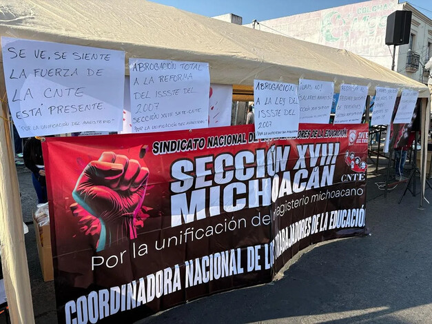 Magisterio prepara movilización en Pátzcuaro; trabajadores de apoyo se sumarán