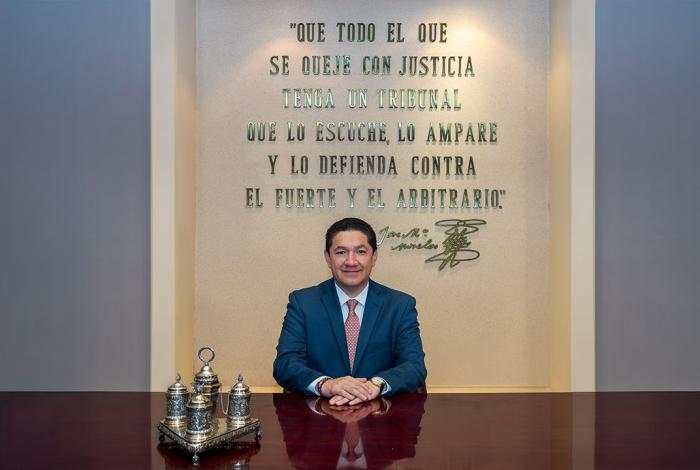 Magistrado presidente Hugo Gama rendirá su primer Informe de Actividades al frente del Nuevo Poder Judicial de Michoacán