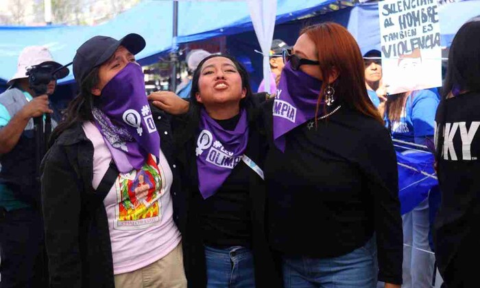 Manifestación en CDMX por juicio pionero en violencia digital con Inteligencia Artificial