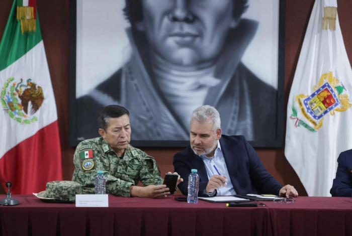 Mantienen Bedolla y Gabinete de Seguridad monitoreo para garantizar la tranquilidad en Michoacán