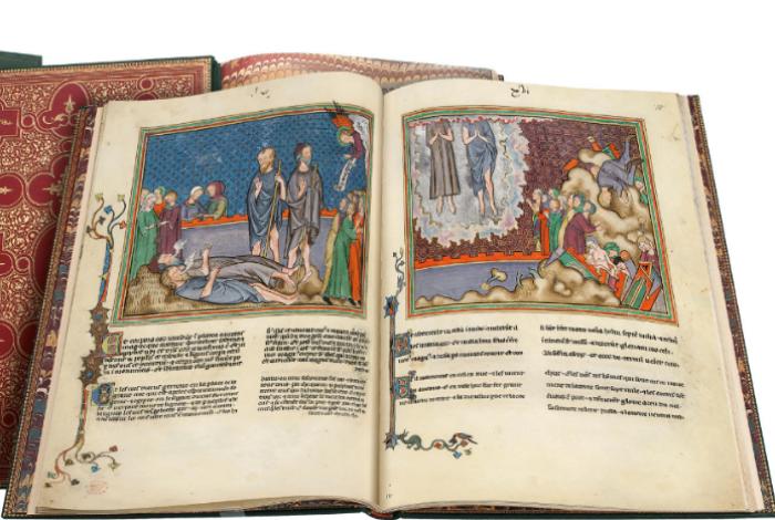 Manuscritos iluminados y tesoros bibliográficos se exhiben en la FIL Monterrey