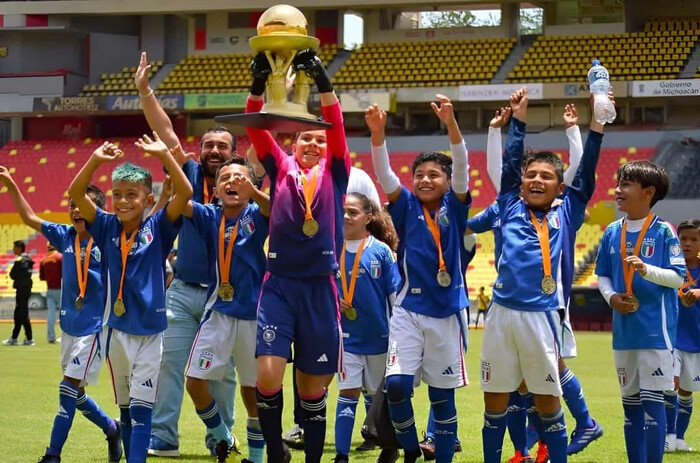 Mapaches de Nueva Italia, campeones invictos de la Copa Club Atlético Morelia 2024