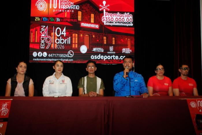 Maravatío anuncia medio maratón de primavera: Sectur