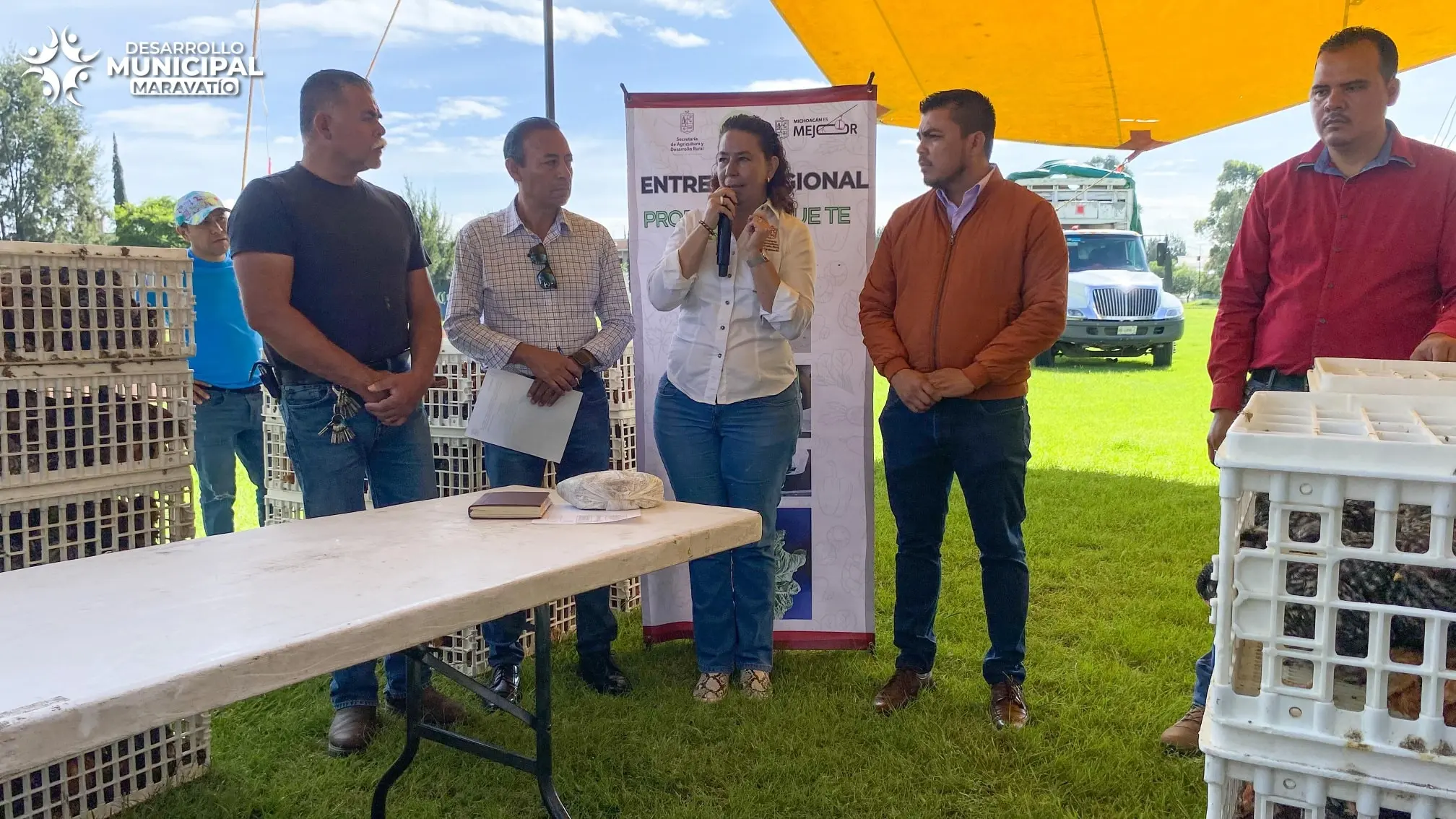 Maravatío, sede distrital del programa “Produce lo que te comes”