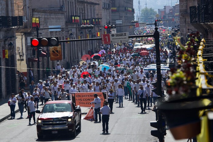 Marcharán trabajadores este 1 de mayo, en Morelia