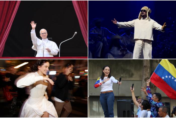 María Corina Machado, Bad Bunny, Trump, León XIV y Rosalía, algunos de los 12 protagonistas de 2025