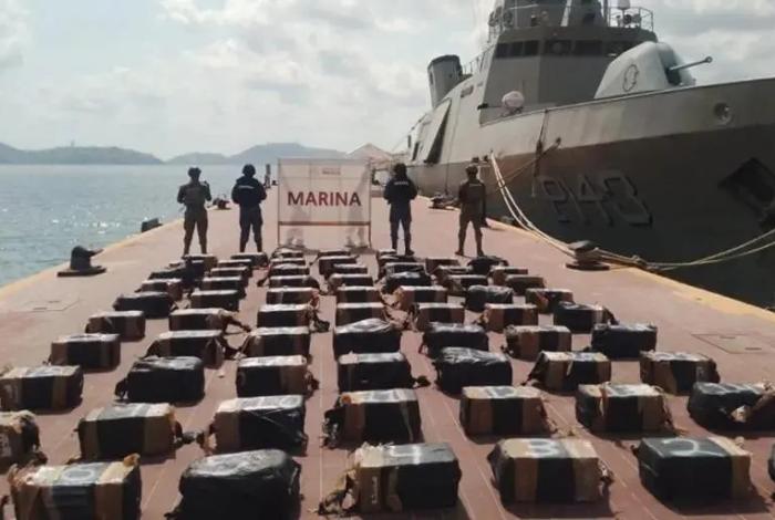 Marina de México logra importante decomiso de cocaína en Oaxaca