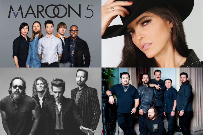 Maroon 5, Ana Bárbara, The Killers y Los Acosta deleitarán al público con conciertos gratuitos en La Feria de San Marcos