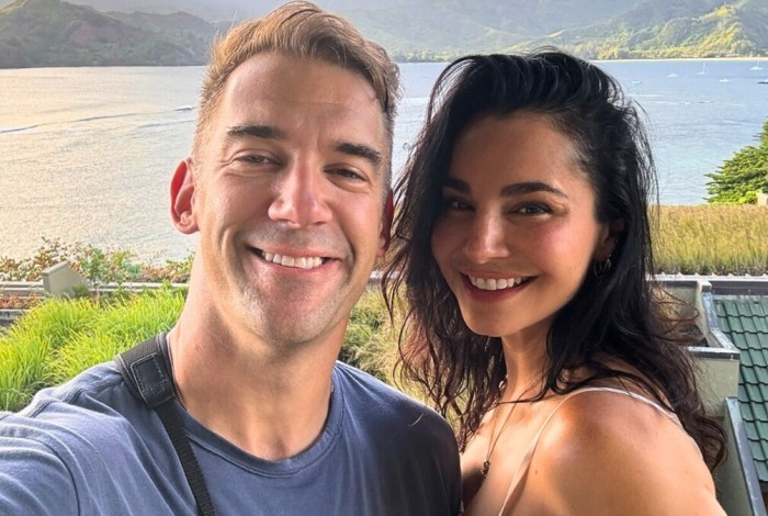 Martha Higareda y Lewis Howes esperan gemelos