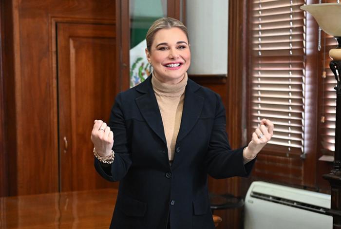 Maru Campos pide no olvidar caso Rocha Moya y defiende la soberanía
