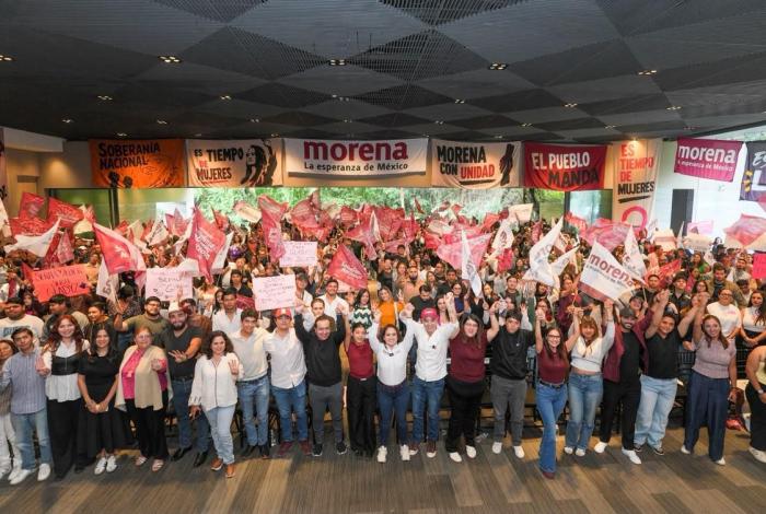 Más de 2 mil jóvenes respaldan a Gladyz Butanda en defensa de la 4T