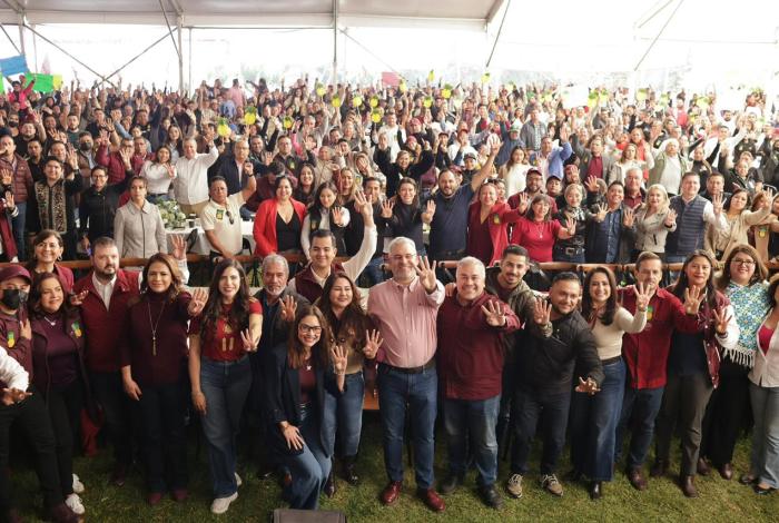 Más de 3 mil seccionales de Morena refrendan su apoyo a Bedolla y a la 4T; alistan movilización al Zócalo