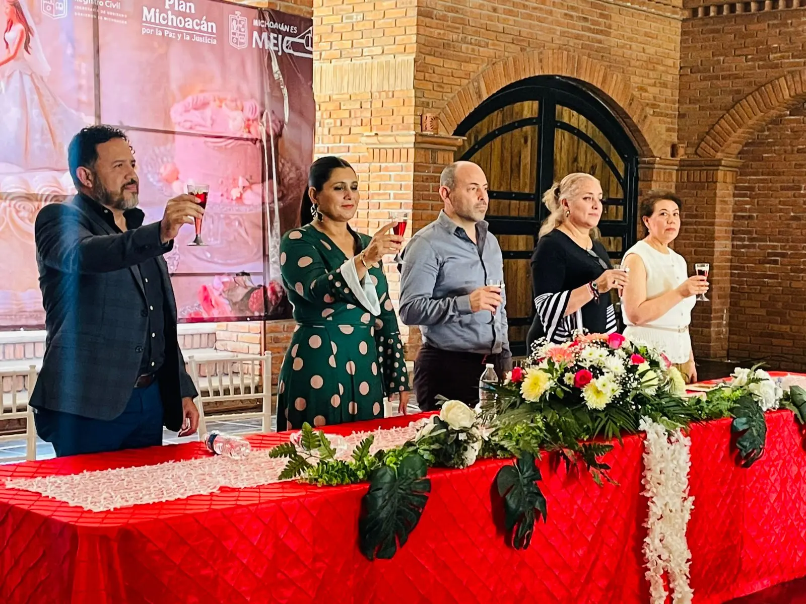 Más de 64 parejas se dan el “sí” en Tarímbaro este 14 de febrero