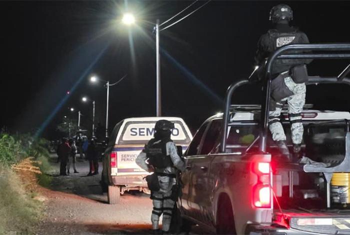 Matan a balazos a tres hombres en fraccionamiento Huertas Zamoranas de Zamora