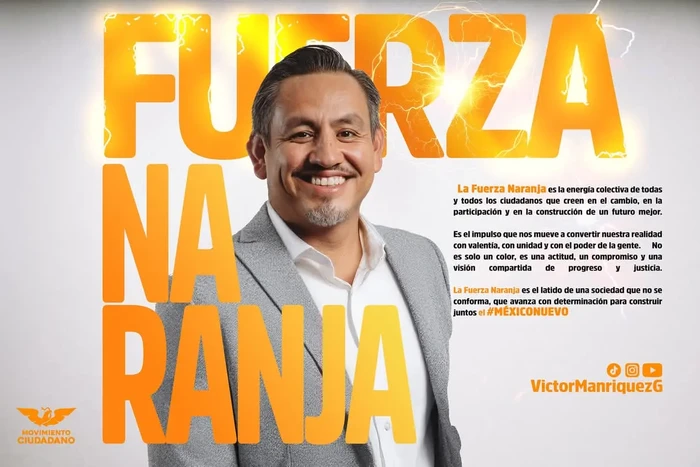 MC se fortalece y   consolida como la segunda fuerza política en México porque es la voz de los ciudadanos: Víctor Manríquez