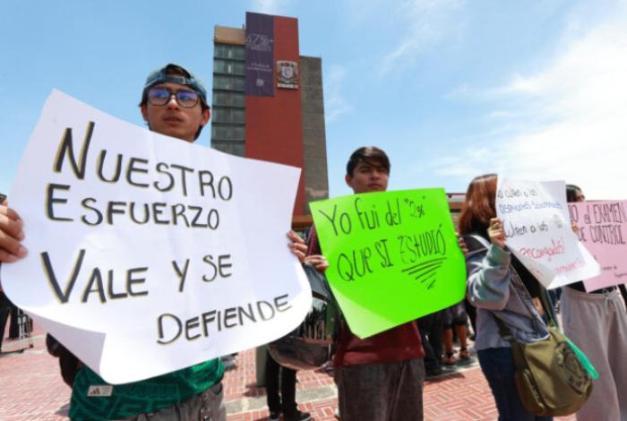 ‘Merezco mi lugar’: estudiantes piden claridad en el acceso a la UNAM