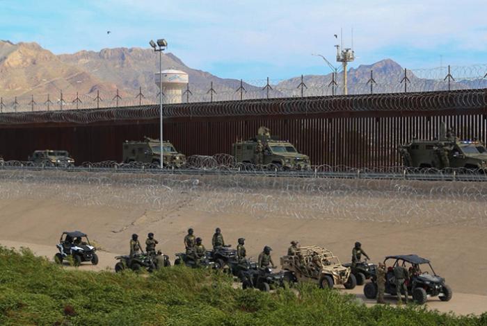 México despliega a 800 militares en operativo antidrones en la frontera con EE.UU.