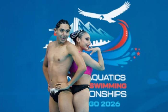 México gana oros en femenino y el mixto de la natación artística de Santo Domingo 2026