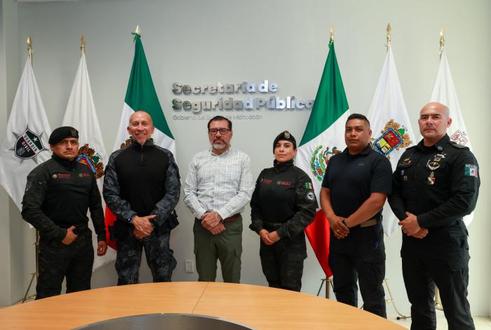 Michoacán capacita equipos antiexplosivos para la seguridad del Mundial de Fútbol 2026