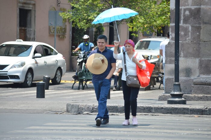 Michoacán cerrará la semana aún con calorón de hasta 45°C