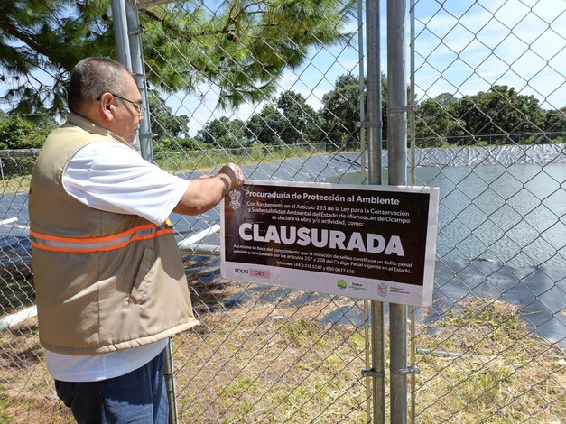 #Michoacán | Clausura Proam olla de agua en Erongarícuaro