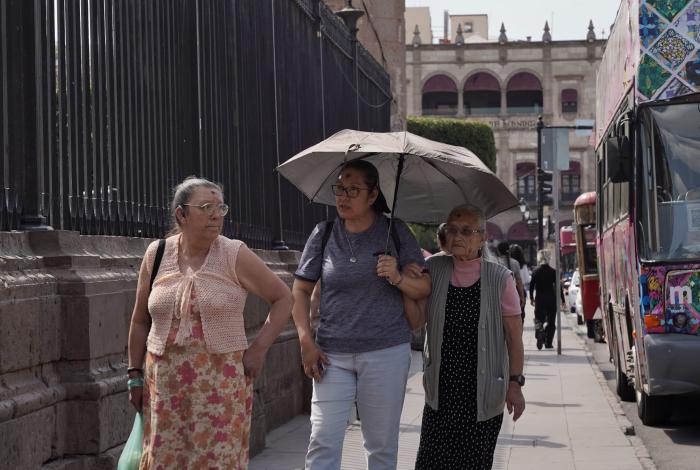 Michoacán, con calor de hasta 45°C pero también con lluvias