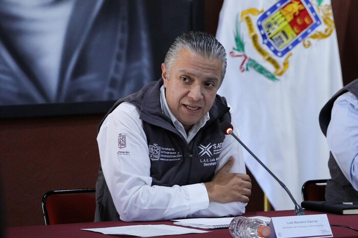 #Michoacán | Han pagado refrendo vehicular casi un millón 100 mil michoacanos: Luis Navarro