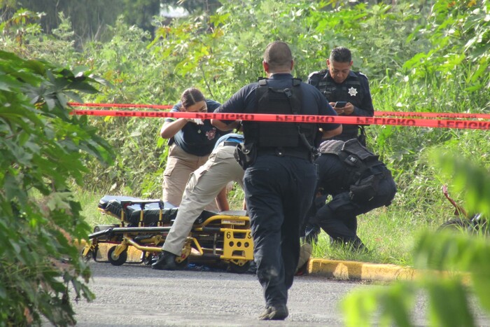 #Michoacán | Hombre es baleado, se roba una moto para huir y choca en Zamora 