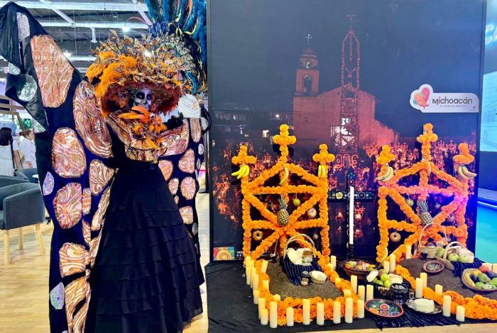 Michoacán proyecta su riqueza cultural en la edición 50 del Tianguis Turístico México