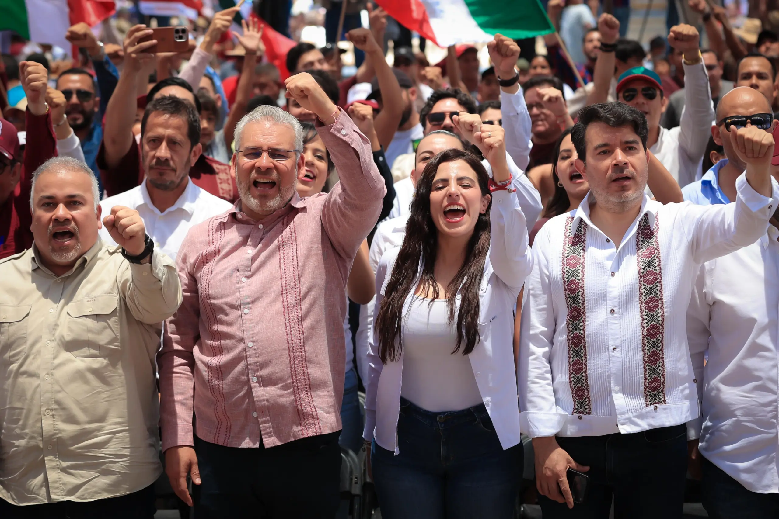 Michoacán responde al llamado de la presidenta Sheinbaum para defender la soberanía nacional: Giulianna Bugarini