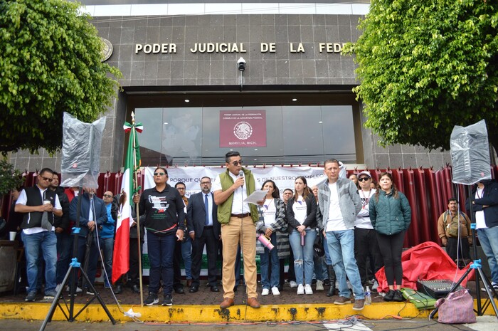 Michoacán se suma al paro nacional del Poder Judicial de la Federación