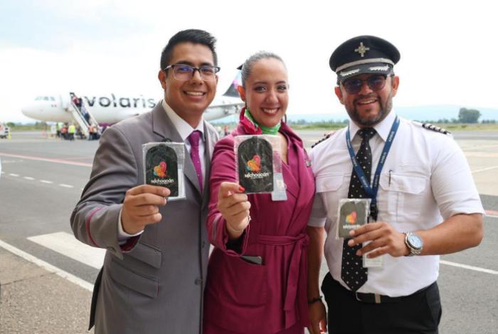 Michoacán supera el millón de pasajeros aéreos en los primeros 8 meses de 2026