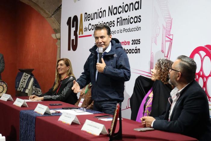 Michoacán tiene el talento para hacer cine y lo estamos impulsando: Monroy
