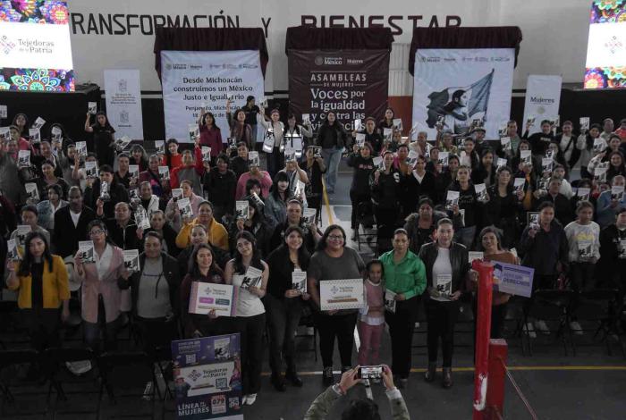 Michoacanas construyen políticas públicas de la mano de Sheinbaum: Seimujer