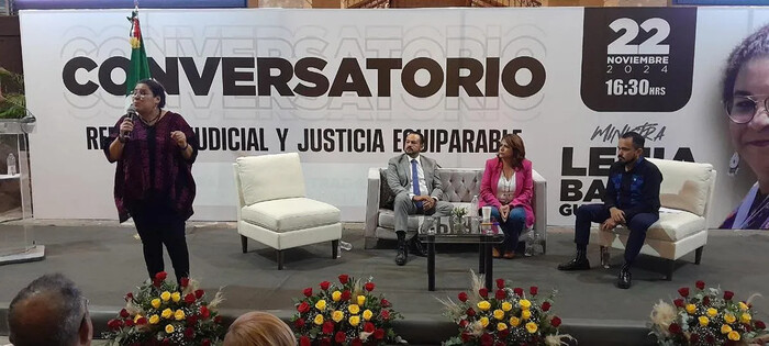 Ministra Lenia Batres defiende derecho de jueces a tener pensamiento político