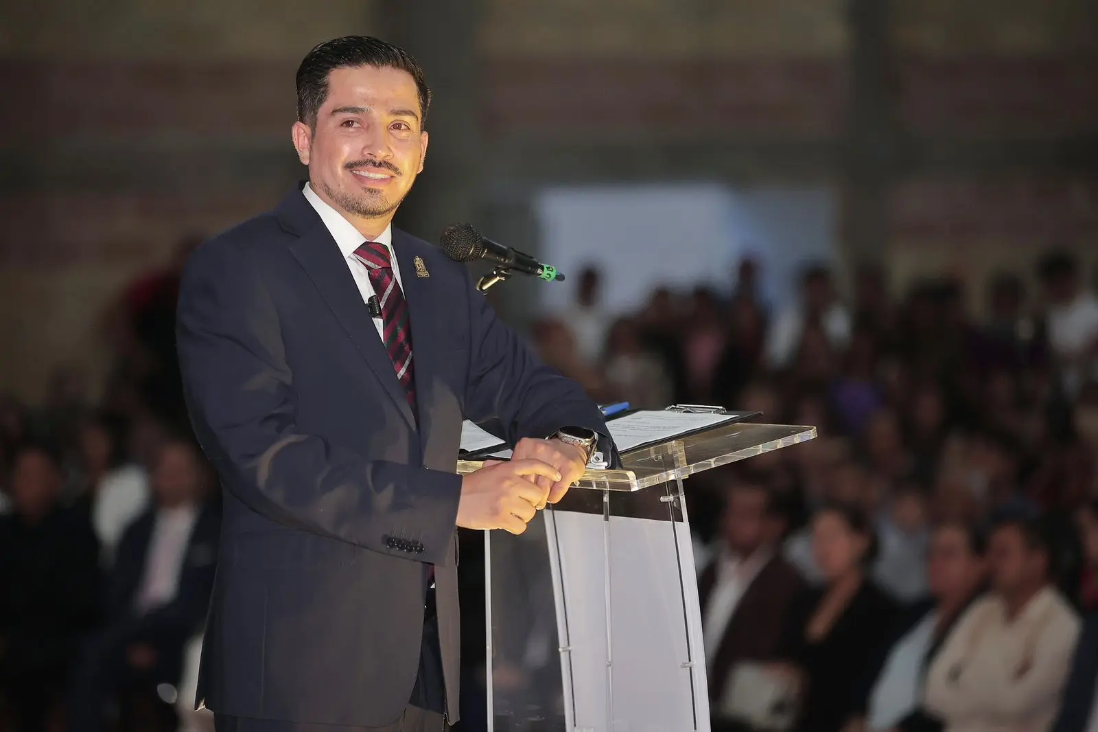 Moisés Navarro presenta informe con obras históricas y bienestar en Yurécuaro