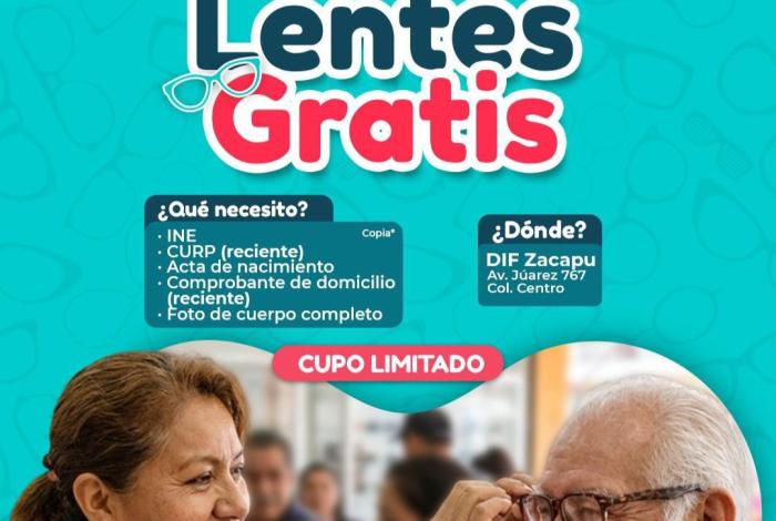 Moni Valdez y el DIF Zacapu fortalecen la salud visual con entrega de lentes gratuitos