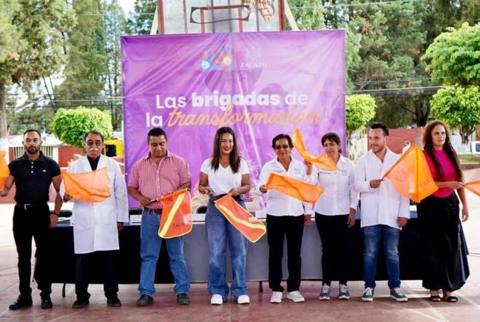 Mónica Valdez pone en marcha las Brigadas de la Transformación en Zacapu para llevar salud y atención directa a todas las comunidades