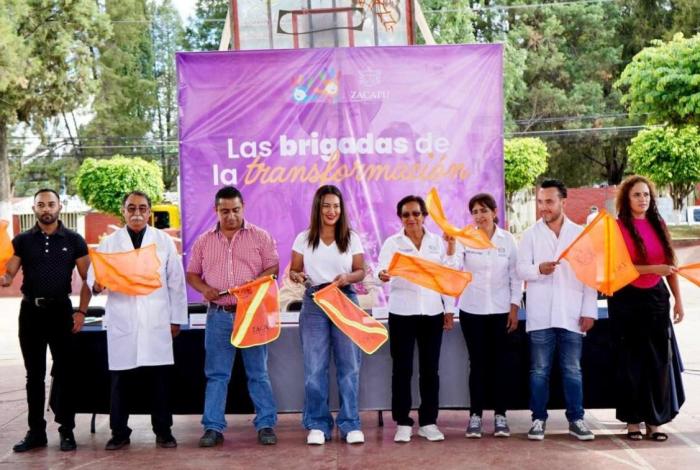Mónica Valdez pone en marcha las Brigadas de la Transformación en Zacapu para llevar salud y atención directa a todas las comunidades