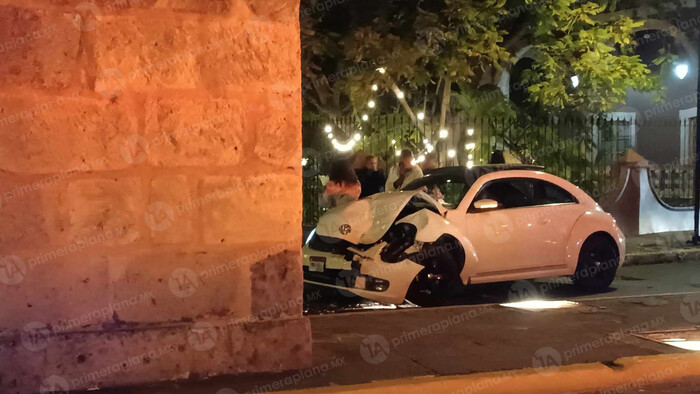 Morelia cerró su viernes con un choque en pleno Acueducto