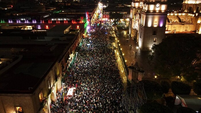 Morelia cierra el mes patrio con éxito en materia turística