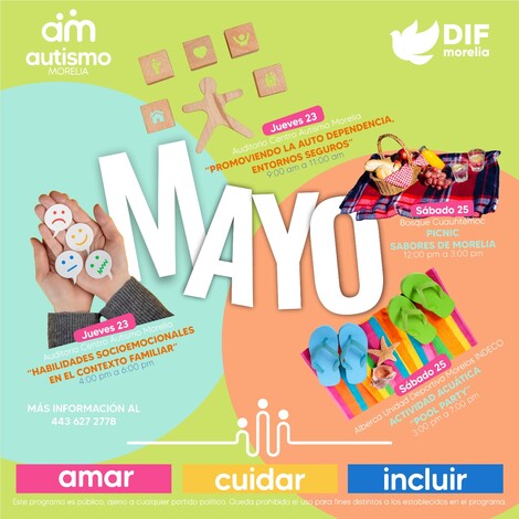 #Morelia | DIF Morelia invita a actividades “Creando Comunidad – Morelia incluyente”