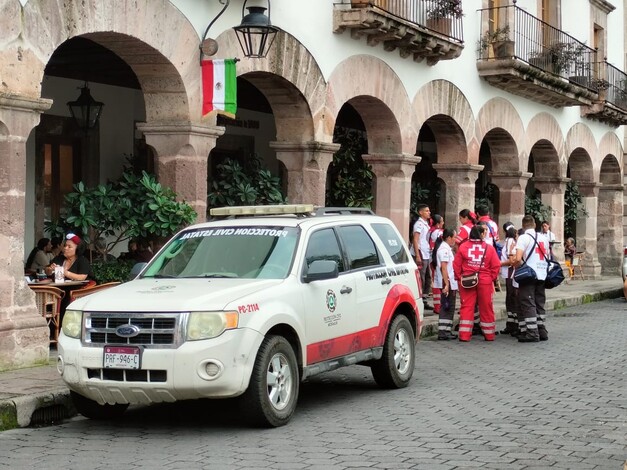 #Morelia | Diputado del PT sufre infarto en restaurante del Centro Histórico 